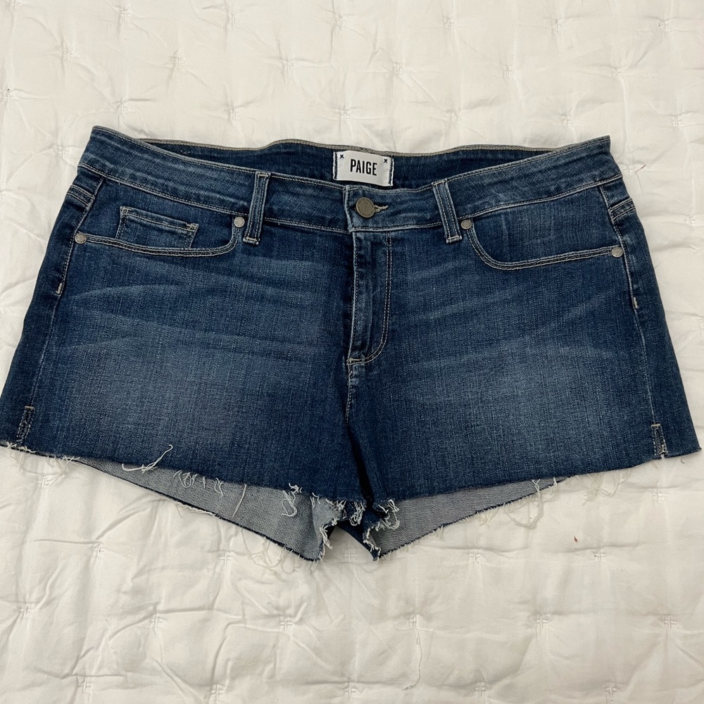 Paige Jean Shorts Sz 31